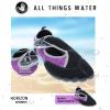 image:imageBody Glove Water Shoes for Women Lake Aerobics Swimming Aqua Sports Beach Womens Water Shoes Black and Oasis Blue Horizon Aqua Shoes for WomenBlackOasis Purple