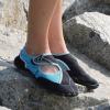image:imageBody Glove Water Shoes for Women Lake Aerobics Swimming Aqua Sports Beach Womens Water Shoes Black and Oasis Blue Horizon Aqua Shoes for WomenBlackOasis Blue