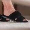 image:imageBody Glove Womens Alpine Slipper  Womens Fur Slipper with Memory Foam Insole House Slippers for Women Womens Home EssentialsBlack