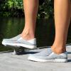 image:imageBody Glove Womens Boat Shoes Aruba Water Shoes Womens Water Shoes Fishing Shoes Casual Shoes Womens Mesh and Canvas Slip on ShoesGreyPink