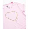 image:imageBody Glove Baby Girls Tracksuit Set  3 Piece Hoodie TShirt and Joggers 12M4TGrey Tie DyePink
