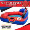 image:imageBody Glove Marvel Spiderman 2 Person  Water Skiing Inflatable Towable Deck Tube  Towable Tubes for Boating