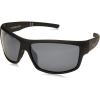 image:imageBody Glove Mens Huntington Beach Sunglasses Polarized Wrap Matte Black Rubberized 61 mmMatte Black Rubberized