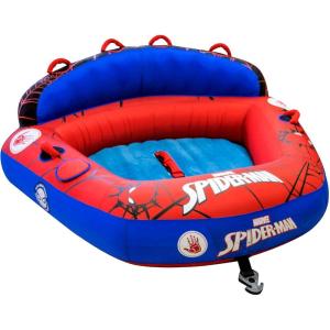image:imageBody Glove Marvel Spiderman 2 Person  Water Skiing Inflatable Towable Deck Tube  Towable Tubes for Boating