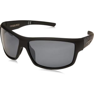 image:imageBody Glove Mens Huntington Beach Sunglasses Polarized Wrap Matte Black Rubberized 61 mmMatte Black Rubberized