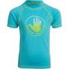 image:imageBody Glove Boys Rash Guard Set  UPF 50 Swim Shirt and Bathing Suit Trunks  Swimwear Set for Boys 412 Size 4 TealGreen