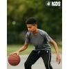 image:imageBody Glove Boys Sweatpants  4 Pack Performance Tricot Boys Joggers with Drawstring Waist  Kids Soft Stretch Athletic PantsBlackGrey RedNavy