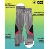 image:imageBody Glove Boys Sweatpants  4 Pack Performance Tricot Boys Joggers with Drawstring Waist  Kids Soft Stretch Athletic PantsBlackGrey RedNavy
