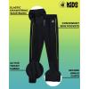 image:imageBody Glove Boys Sweatpants  4 Pack Performance Tricot Boys Joggers with Drawstring Waist  Kids Soft Stretch Athletic PantsBlackGreyBlackNavy