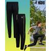 image:imageBody Glove Boys Sweatpants  4 Pack Performance Tricot Boys Joggers with Drawstring Waist  Kids Soft Stretch Athletic PantsBlackGreyBlackNavy