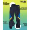 image:imageBody Glove Boys Sweatpants  4 Pack Performance Tricot Boys Joggers with Drawstring Waist  Kids Soft Stretch Athletic PantsBlackLimeBlue Triangle