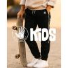 image:imageBody Glove Boys Sweatpants  4 Pack Performance Tricot Boys Joggers with Drawstring Waist  Kids Soft Stretch Athletic PantsNavyGreenBlackGrey
