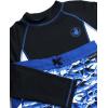 image:imageBody Glove Boys Swim Set  2 Piece Boys Swim Trunks with Rash Guard UV Protection Swimsuit Kids Bathing Suits Sizes 412BlackBlue Sharks