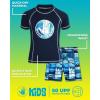 image:imageBody Glove Boys Swim Set  2 Piece Boys Swim Trunks with Rash Guard UV Protection Swimsuit Kids Bathing Suits Sizes 412Dark Navy Beach