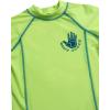 image:imageBody Glove Boys Swim Set  2 Piece Boys Swim Trunks with Rash Guard UV Protection Swimsuit Kids Bathing Suits Sizes 412Neon Lime Swirl
