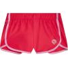 image:imageBody Glove Girls Athletic Shorts  4 Pack Active Performance Fleece Running Short  Girls Gym Workout Dolphin ShortsBlackBlueRedPink Solid