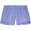 image:imageBody Glove Girls Athletic Shorts  4 Pack Active Performance Fleece Running Short  Girls Gym Workout Dolphin ShortsNavy HeartsPink Purple