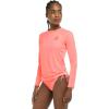 image:imageBody Glove Womens Smoothies Sleek Solid Long Sleeve Rashguard with UPF 50Coral