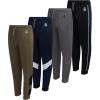image:imageBody Glove Boys Sweatpants  4 Pack Performance Tricot Boys Joggers with Drawstring Waist  Kids Soft Stretch Athletic PantsNavyGreenGreyBlack