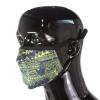 image:imageBody Glove 3Piece Mens Reusable Breathable Face Mask Set Tribal Black Tie Dye