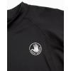 image:imageBody Glove Boys Rash Guard Shirt  UPF 50 Quick Dry Fabric Rash Guard Swimwear for Boys  Short Sleeve Kids Swim ShirtBlack