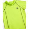 image:imageBody Glove Boys Rash Guard Shirt  UPF 50 Quick Dry Fabric Rash Guard Swimwear for Boys  Short Sleeve Kids Swim ShirtLime