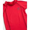 image:imageBody Glove Boys Rash Guard Shirt  UPF 50 Quick Dry Fabric Rash Guard Swimwear for Boys  Short Sleeve Kids Swim ShirtRed Short Sleeve