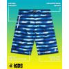 image:imageBody Glove Boys Swim Board Shorts  UPF 50 Quick Dry Boys Swim Trunks Bathing Suit Kids Swimwear with PocketsSizes 818Blue Clouds