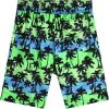 image:imageBody Glove Boys Swim Board Shorts  UPF 50 Quick Dry Boys Swim Trunks Bathing Suit Kids Swimwear with PocketsSizes 818Blue Green Palm Trees