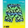 image:imageBody Glove Boys Swim Board Shorts  UPF 50 Quick Dry Boys Swim Trunks Bathing Suit Kids Swimwear with PocketsSizes 818Blue Green Palm Trees