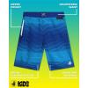 image:imageBody Glove Boys Swim Board Shorts  UPF 50 Quick Dry Boys Swim Trunks Bathing Suit Kids Swimwear with PocketsSizes 818Blue Stripes