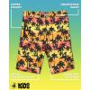 image:imageBody Glove Boys Swim Board Shorts  UPF 50 Quick Dry Boys Swim Trunks Bathing Suit Kids Swimwear with PocketsSizes 818Red Yellow Palm Trees