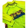 image:imageBody Glove Boys Swim Set  4 Piece UPF 50 Swim Trunks and Rash Guard for Boys Kids Swimwear Set Sizes 412Neon GreenYellow Palm Trees
