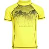 image:imageBody Glove Boys Swim Set  4 Piece UPF 50 Swim Trunks and Rash Guard for Boys Kids Swimwear Set Sizes 412OrangeYellow Palm Trees