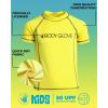image:imageBody Glove Boys Swim Shirt  2 Pack UPF 50 Quick Dry Sun Protection Short Sleeve Rash Guard for Boys Kids Swimwear 2T14BlackYellow