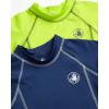 image:imageBody Glove Boys Swim Shirt  2 Pack UPF 50 Quick Dry Sun Protection Short Sleeve Rash Guard for Boys Kids Swimwear 2T14NavyLime
