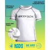 image:imageBody Glove Boys Swim Shirt  2 Pack UPF 50 Quick Dry Sun Protection Short Sleeve Rash Guard for Boys Kids Swimwear 2T14RedWhite