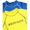 image:imageBody Glove Boys Swim Shirt  2 Pack UPF 50 Quick Dry Sun Protection Short Sleeve Rash Guard for Boys Kids Swimwear 2T14RoyalYellow