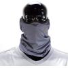 image:imageBody Glove Mens Cooling Breathable Lightweight Neck Gaiter Face Mask Balaclava for Running Hiking OutdoorsGrey Stripe