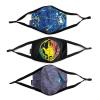 image:imageBody Glove 3Piece Mens Reusable Breathable Face Mask Set Blue Black Camo