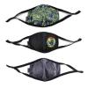 image:imageBody Glove 3Piece Mens Reusable Breathable Face Mask Set Tribal Black Tie Dye