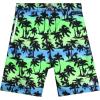 Blue Green Palm Trees