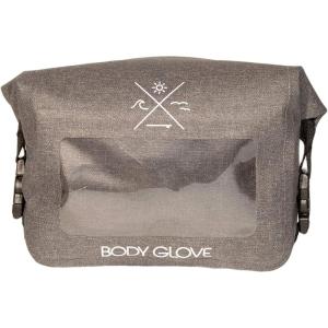 image:imageBody Glove Costa Unisex Waterproof Hip Fanny Pack Sling for Running Hiking Gym Beach wAdjustable Belt Clear Phone PocketHeather Grey