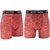 image:imageBody Glove Mens Boxer Briefs Multi Packs Dry Fit Performance Value Underwear Breathable Active Stretch Athletic BoxersBlack  Maroon  Blue and Teal