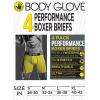 image:imageBody Glove Mens Boxer Briefs Multi Packs Dry Fit Performance Value Underwear Breathable Active Stretch Athletic BoxersRed  Blue  Black and Gray