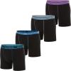 4pk - Black With Contrasting Waistband