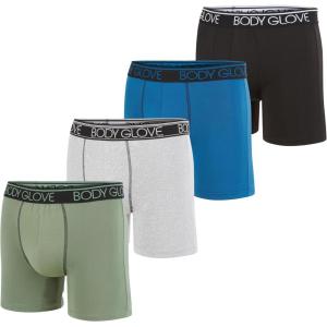 image:imageBody Glove Mens Boxer Briefs Multi Packs Dry Fit Performance Value Underwear Breathable Active Stretch Athletic Boxers4pack Multicolor