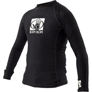 image:imageBody Glove Wetsuit Co Junior Basic Fitted Long Arm Rash GuardBlack