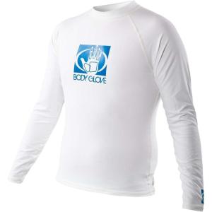 image:imageBody Glove Wetsuit Co Junior Basic Fitted Long Arm Rash GuardWhite