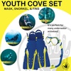image:imageBody Glove Youth Aquatic Cove Mask Snorkel and Fins Set